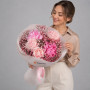 Букет из пионов и гипсофилы — вид 3